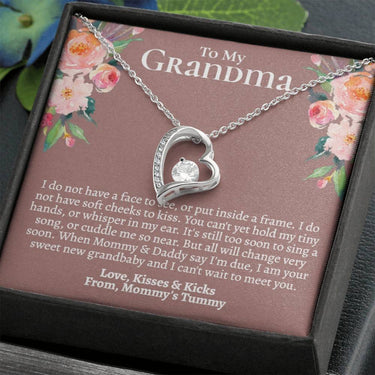 Grandma (Baby Shower) Forever Love Necklace - Love You This Much